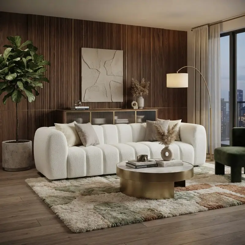 Gentle Groove Two-Seater Sofa